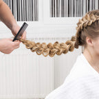 HYOUJIN Carbon Hair Rat Tail Combs Parting Rattail Combs Teasing Fine Tooth Comb Metal Hair Pick Detangling Combs for Women for Curly Hair Black