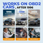 Autel Professional OBD2 Scanner AL319 Code Reader, Enhanced Check and Reset Engine Fault Code, Live Data, Freeze Frame, CAN Car Diagnostic Scan Tools for All OBDII Vehicles After 1996, 2025 Upgraded