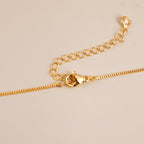 MARYLAX Bubble Letter Necklaces Gold, 14K Gold Plated Initial Necklaces for Women, Dainty Gold Bubble Letter Necklace, Personalized Bubble Pendant Name Necklace, Trendy Gold Jewelry