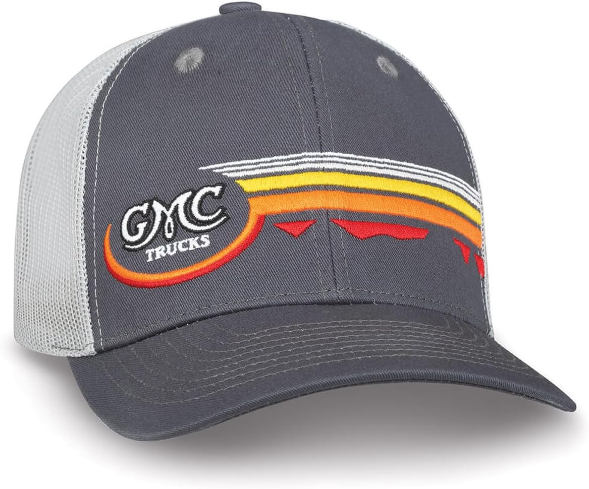 GMC Trucks Mesh Back Hat - Vintage Snapback Cap