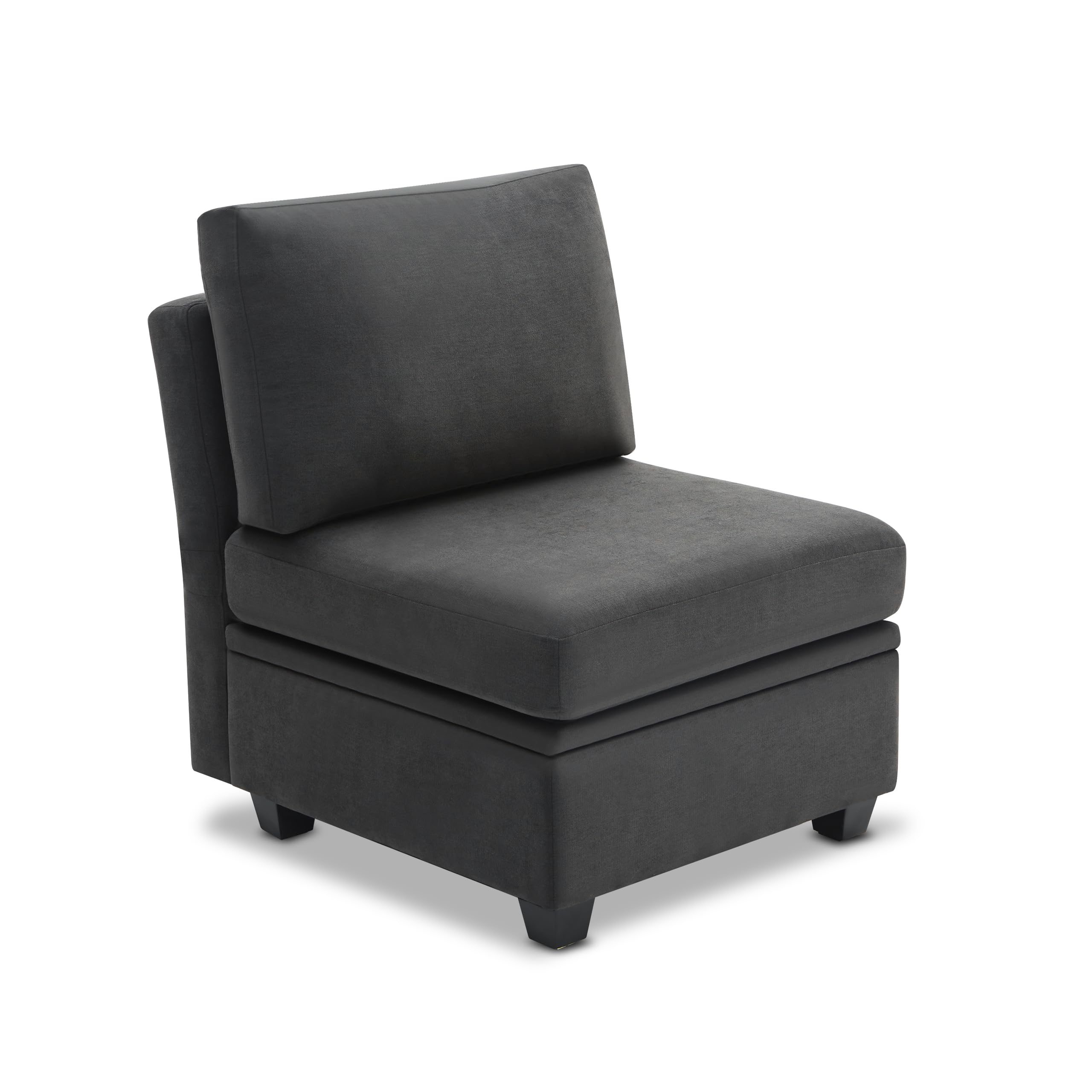 Modular Sectional Sofa with Storage, U Shaped Sectional Couch for Living Room, Convertible Modular Sofa Couch with Ottomans, High Supportive & Soft Sponge, 6 Seat, Beige