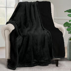 Utopia Bedding Sherpa Blanket Queen Size (Plum, 90x90 Inches) - Soft Lightweight Plush Fleece Reversible Blanket for Bed, Sofa, Couch, Camping and Travel