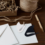 ZUFECY 4 stk kuvertåbner, bærbare brevskærere med skarpe klinger til effektiv postpakke, papirkut, kuvertskærer, sikker poståbner