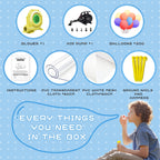 8,5FT aufblasbare Bubble-Hauskuppel für Kinder/Erwachsene, kommerzielles PVC-Bubble-Ballonzelt mit 4'L Tunnel, transparentes Outdoor-Spielplatz-Set für Garten, Geburtstag, Hochzeit, Gender Reveal