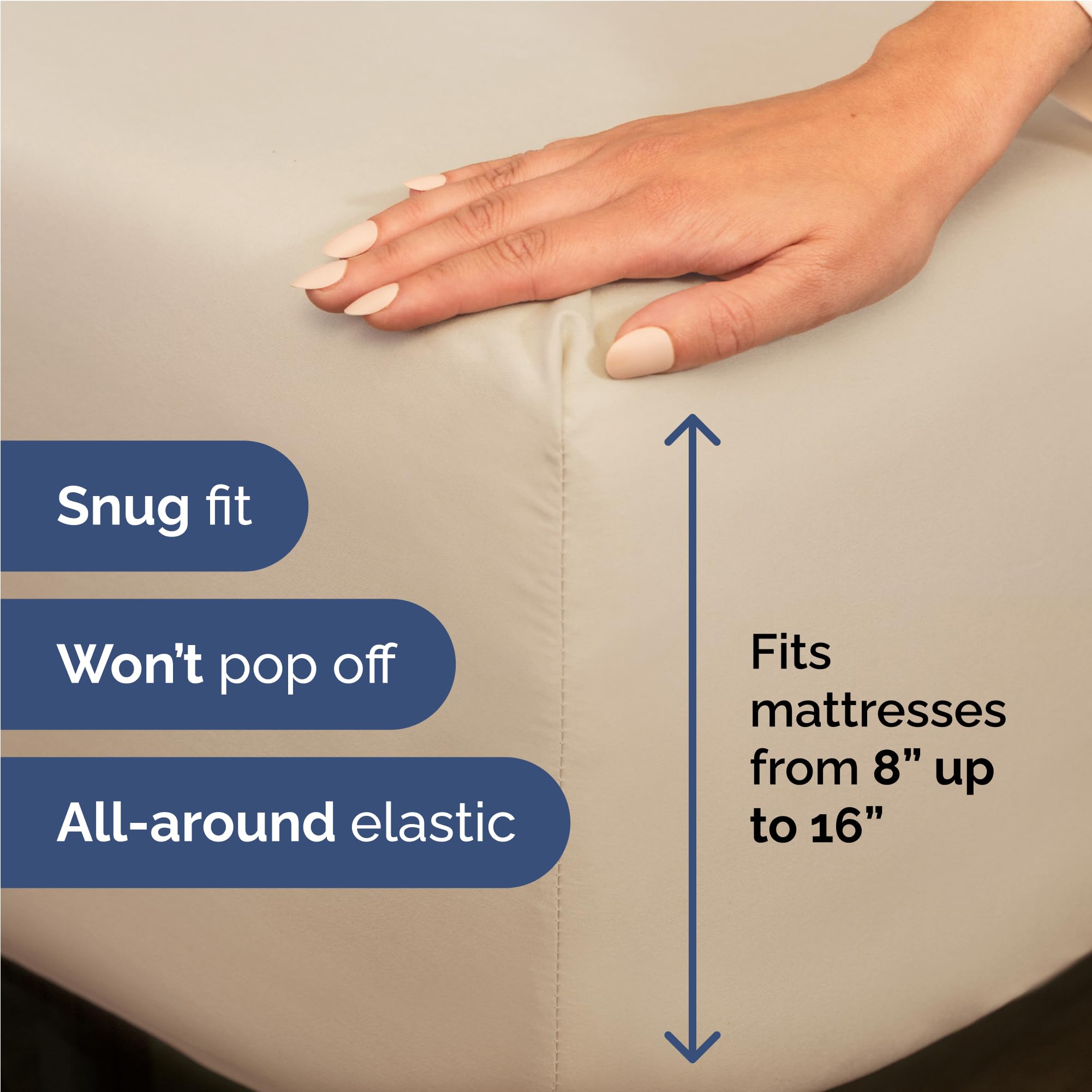 King 6 Piece Sheet Set - Breathable & Cooling Bed Sheets - Hotel Luxury Bed Sheets for Women, Men, Kids & Teens - Comfy Bedding with Deep Pockets & Easy Fit - Soft and Wrinkle Free - King White Sheets