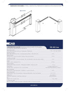 BENINCA Barrier GATE Operator with 165” ARM (RB400US KIT) Made in Italy