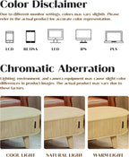 Oval Coffee Table with Storage, 47.2" Lift Top Coffee Table for Living Room, Modern Wood Fluted Center Table with 180° Sliding Tambour Door, Natural