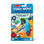 Melissa & Doug On The Go Water Wow! Reusable Water-Reveal Coloring Activity Pad – Jungle