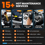 OBD2 Scanner ANCEL FX6100 Bidirectional Scan Tool, All Systems Car Diagnostic Scanner, Code Reader with Active Test,15+ Reset, Oil/EPB/BMS/ABS Bleeding/SAS/D-PF Reset, FCA&CANFD, AutoVin, Free Upgrade