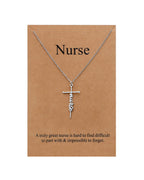 Lcherry Faith Cross Pendant Necklace for Women Religious Christian Jewelry Mother's Day Gifts for Women