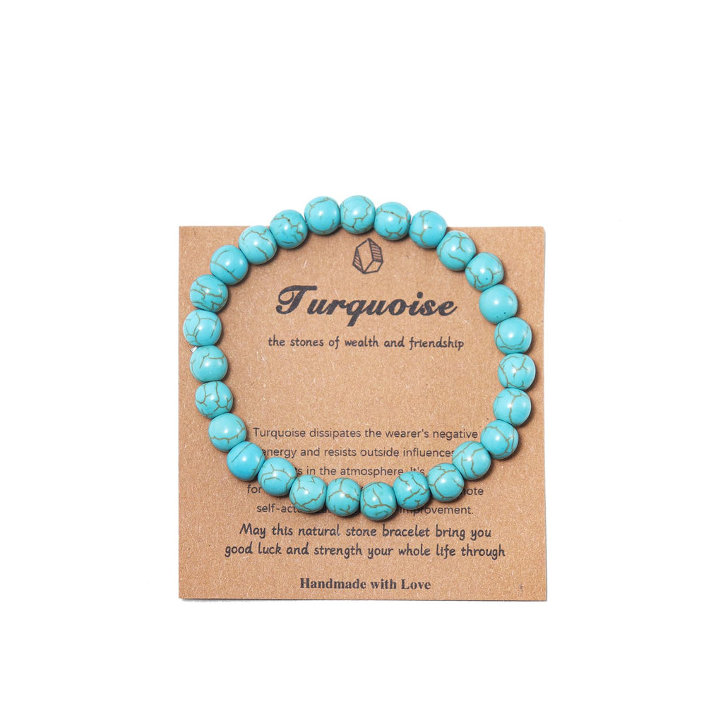 Pingyongchang Stress Relief Anxiety Yoga Bracelet,Mantra Bracelets for Women Natural Crystal Stone Healing Gifts Birthday Gifts for Jade Bracelet for Men