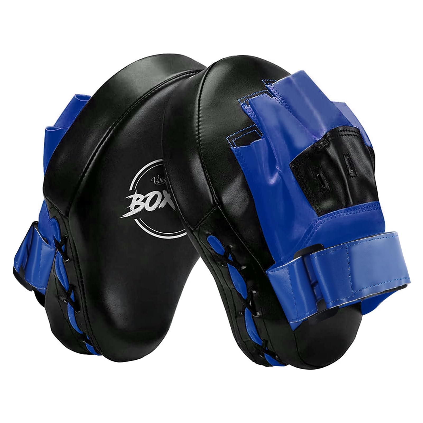 Valleycomfy Boxing Curved Focus Punching Mitts- Leatherette Training Hand Pads