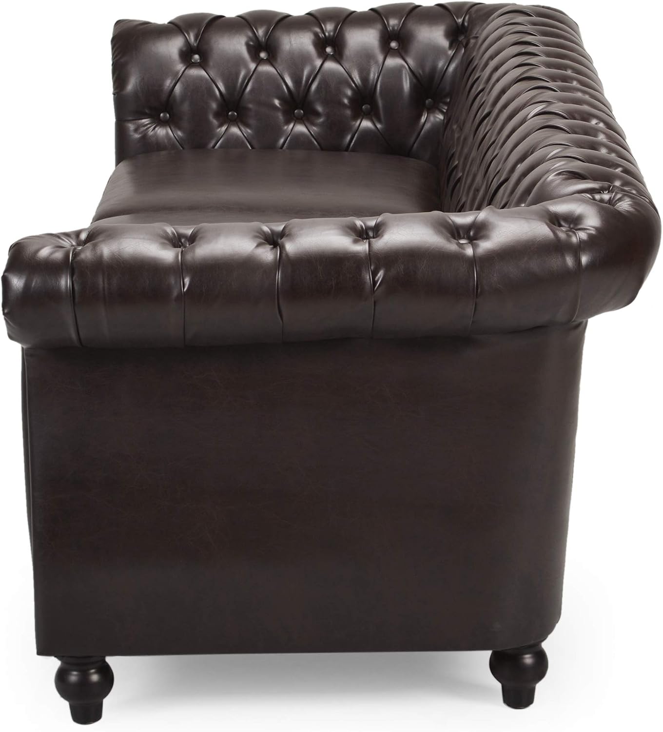 Christopher Knight Home Norma Sofas, Brown, Dark Brown