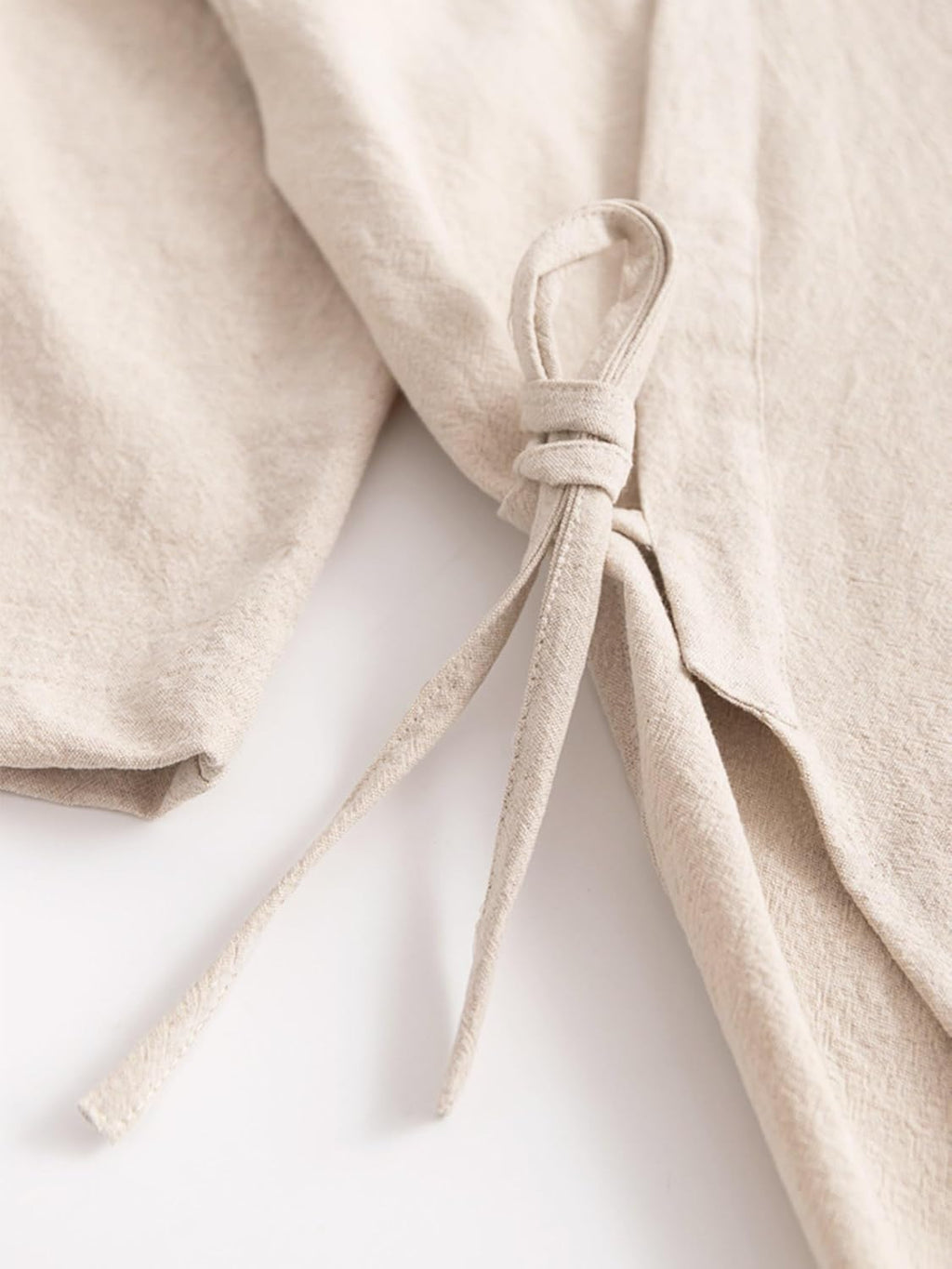 Men's Women's Cotton Linen Bathrobe Couples Japanese-Style Absorbent Quick-Drying Kimono Yukata Sauna Robe