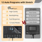 EASPEARL 2025 Massage Chair, 4D Full Body Zero Gravity Massage Chairs with APP, SL Track Shiatsu Stretch Massage Recliner Chair with Electric Footrest, Heat, Foot Rollers, Body Scan(Black)