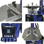 XK New Model 988 Tire Changer Tire Machine Wheel Changers Combo 690 Balancer Rim Clamp with 36 Month Part Replacements 110V