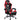 N-GEN GAMING Video Gaming Chair with Footrest Lumbar Support for Home Office High Back Recliner Height Adjustable Ergonomic Comfy Leather Computer Desk Chair (Black)