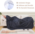 Soft Queen Size Blanket for All Season Warm Fuzzy Microplush Lightweight Thermal Fleece Summer Autumn Fall Winter Spring Blankets for Queen Full Bed Couch Sofa,90x90 Inches,Dark Gray