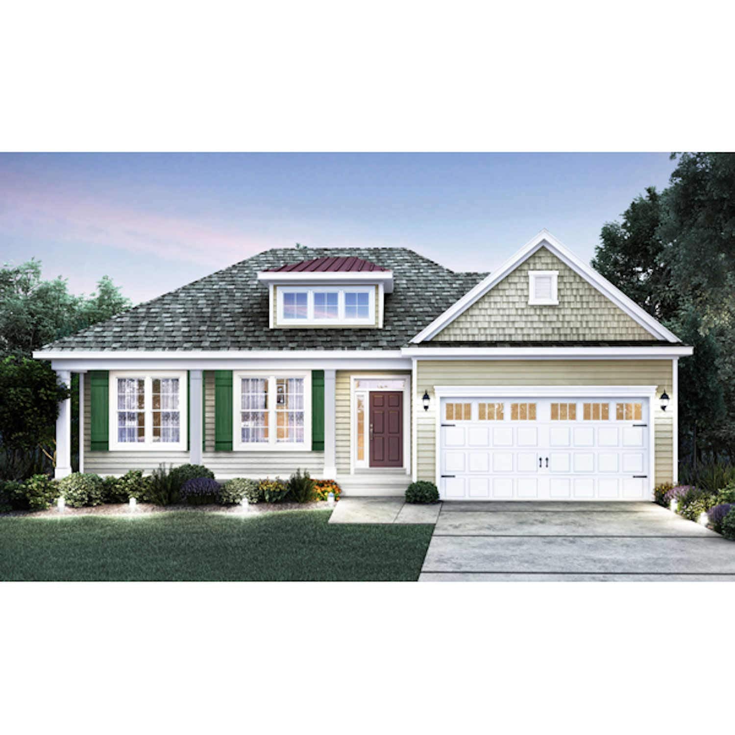 Polaris Homeside 4 Board and Batten Joined Vinyl Shutters (1 Pair) 14-1/2in. x 59in. - 410 Gray