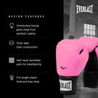 Everlast Prostyle 2 Boxing Gloves, Entry Level Training Gloves for Men and Women, Secure Fit Hook and Loop Closure & Ventilation, Heavy Bag & Speedbag Training