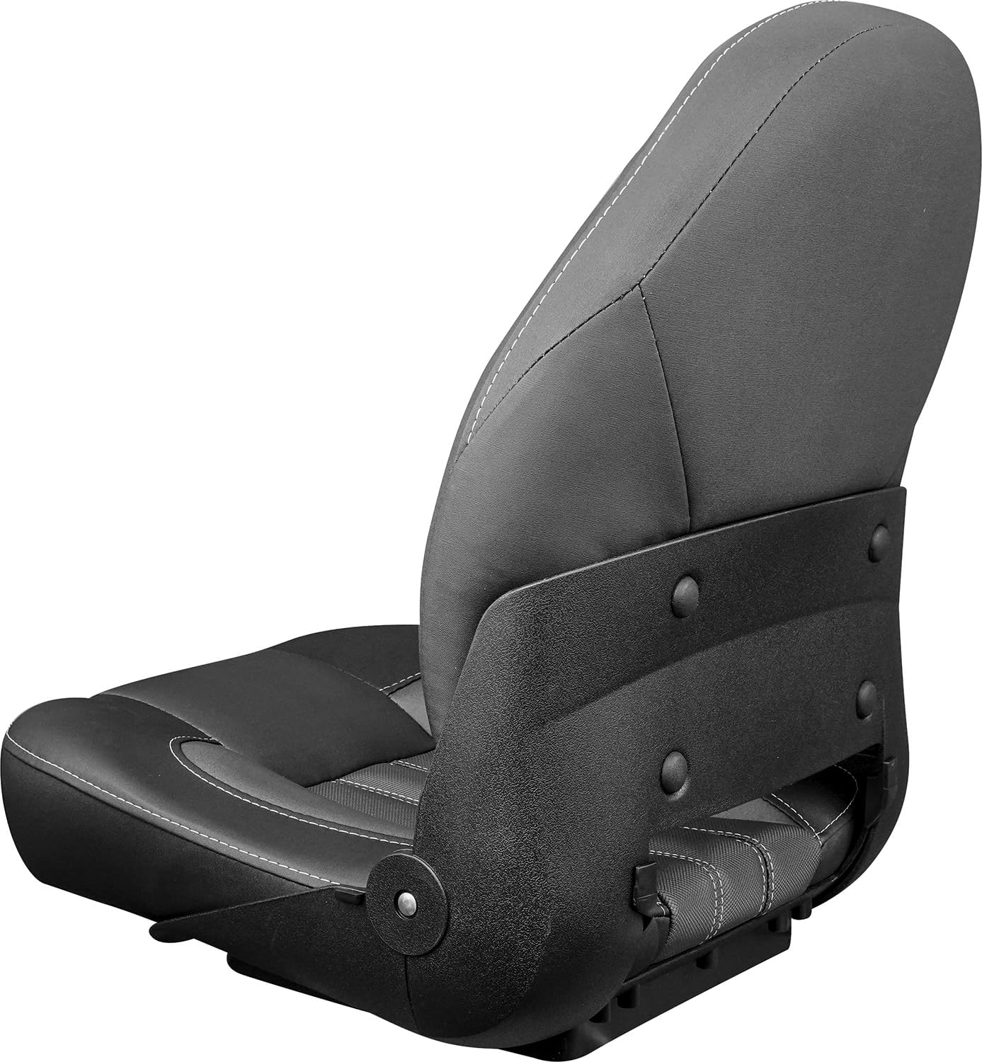 Tempress ProBax Orthopedic Folding High Back Boat Seat (Black/Charcoal/Carbon)