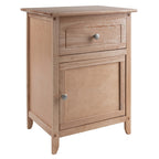 Winsome Eugene Accent Table, 18.90"W x 14.96"D x 25"H, White
