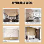 Acoustic Wood Panels for Wall - Modern Wood Slat Wall Panel, Wood Slat Panels for Wall, Noise Cancelling & Absorbing Wooden Veneer Panels, 94.49” x 13” Each, 0.82” Depth (2Pcs) (Oak_ZFH02)