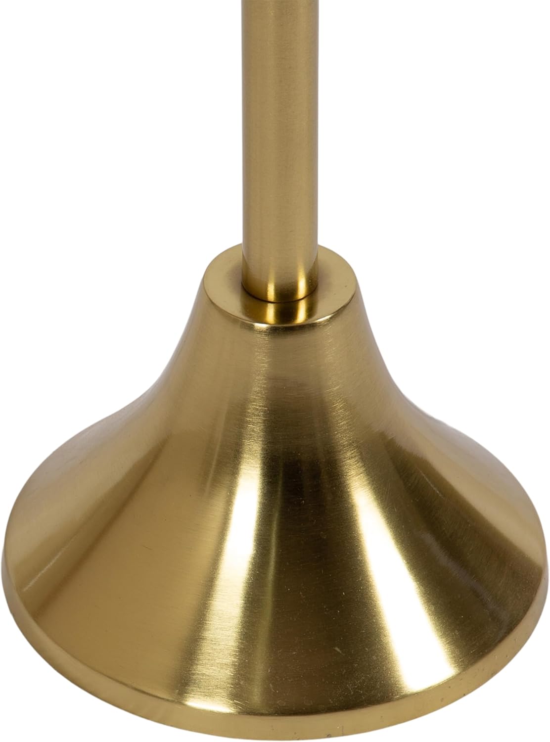 Kate and Laurel Sanzo Modern Pedestal Drink Table, 10 x 10 x 23, Antique Gold, Decorative End Table with Mirrored Tabletop for Use as Small Plant Stand or Cute Martini Table