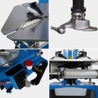 1.5HP Pneumatic Tire Changer Machine, Automatic Tilt-Back with 41.3" Bead Breaker & 10"-24" Rim Clamp - Professional Tire Machine for Truck, Car, Motorcycle