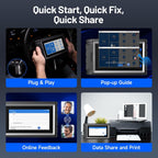 TOPDON Scanner AD800BT V2.0, Bidirectional Scan Tool, Full Systems Diagnostic Tool for All Vehicles, Automotive Diagnostic Scanner for Car, 28+ Services, FCA AutoAuth, CANFD, 2 Years Free Update