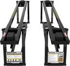 QuickJack Bundle - 8000TLX Portable Car Lift, Wall Hangers & SUV Adapters, ALI Certified, 8,000-lbs. Capacity, 110V Power Unit, Car Lift for Garage, Shop, & Mechanic