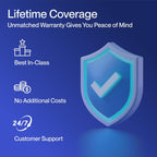 DELLA Motto Series 18000 BTU Wifi Enabled Mini Split 19 SEER2 Cools Up to 1000 Sq.Ft, 208-230V, Works with Alexa, Air Conditioner & Heater with Pre-Charged Heat Pump