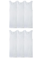 Fruit of the Loom Men's Sleeveless Tag Free Moisture Wicking Tank A-Shirt