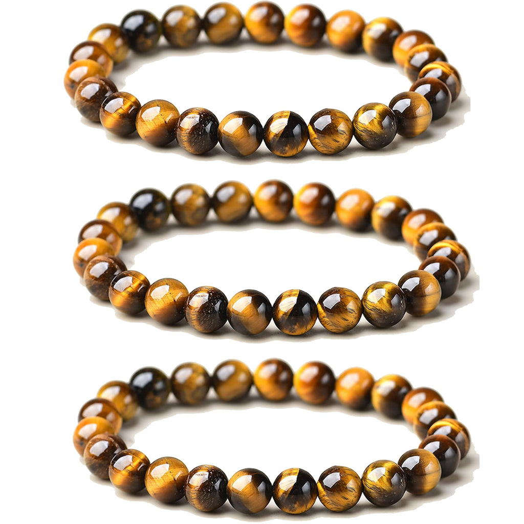 Lava Rock Protection Handmade Bracelets For Men Women Attract Wealth Chakra Feng Shui Stretchy Beaded Bracelets Lucky Anxiety Bracelets For Women (lava)