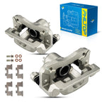 PHILTOP 18B5046 18B5047 Rear Disc Brake Caliper Assembly Fit for 2007-2017 Jeep Wrangler, 2008-2012 Jeep Liberty, 2007-2011 Dodge Nitro, 2018 Jeep Wrangler JK