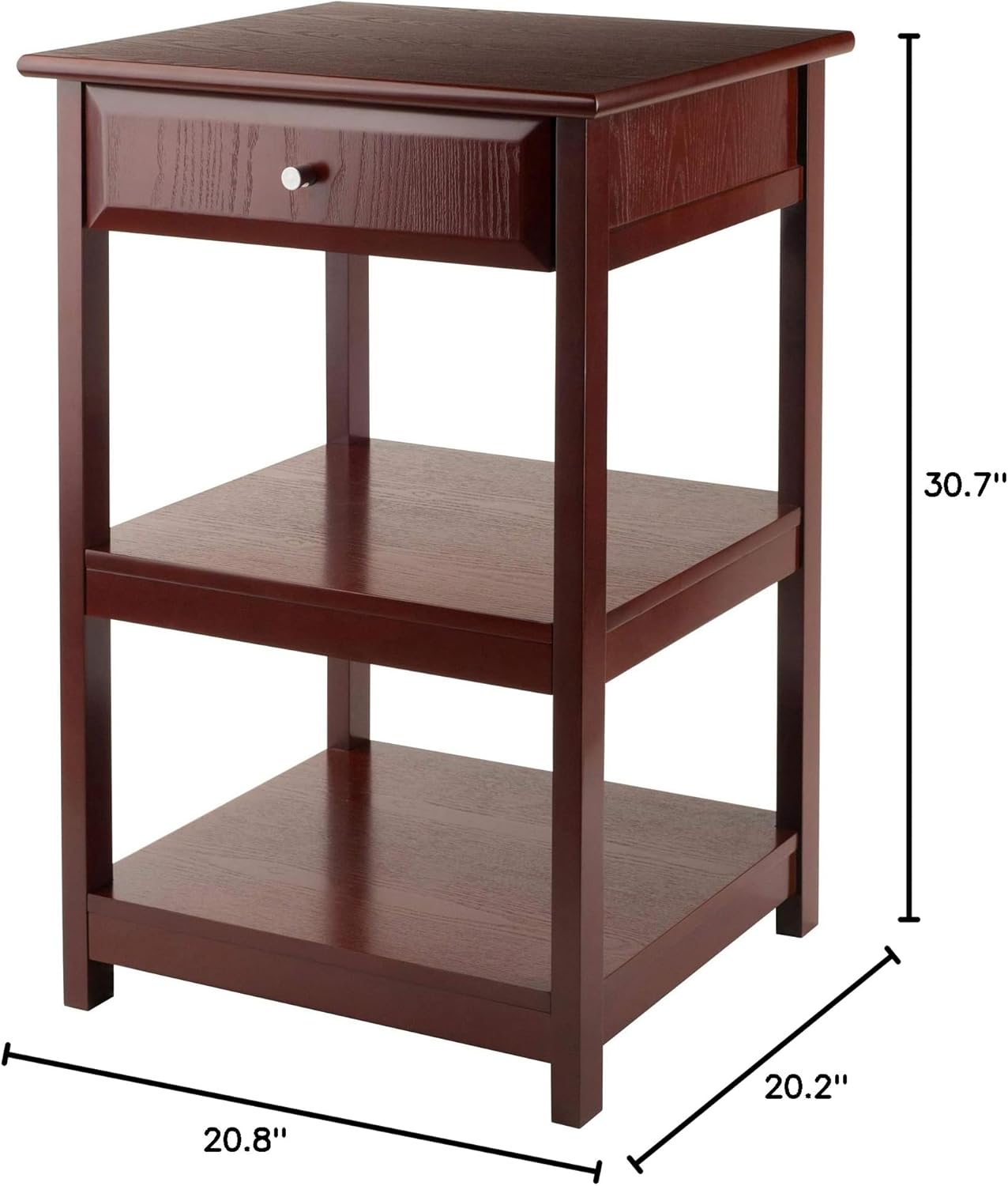 Winsome Delta Home Office, Walnut