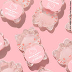 Lip Smacker Hello Kitty Lip Balm, Peach Gummy Flavored Moisturizing, Smoothing Soft Shine, Hydrating & Protecting Fun Tasty Flavors, Cruelty-Free - Peach Gummy