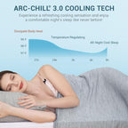 Elegear Revolutionary Cooling Blanket Queen Absorbs Heat to Keep Body Cool for Night Sweats, Arc-Chill3.0 Cool Fiber Q-Max>0.5 for Hot Sleepers, Lightweight Summer Cold Blankets for Sleeping 79“ x 86”