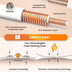 Heated Blanket Electric Throw Waffle, 50x60 Inches Sherpa Fleece Fast Heating Blanket 6 Heating Levels & 4 Hours Auto Off ETL Certification, Sage Green Throw