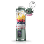Ninja Blast Portable Blender, Cordless, 18oz. Vessel, Personal Blender For-Shakes and Smoothies, BPA Free, Leakproof-Lid and Sip Spout, USB-C Rechargeable, Dishwasher Safe Parts, Tinted Aqua, BC151AQ