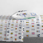 Jay Franco Minecraft Animal Patch 5 Piece Twin Bed Set - Includes Comforter & Sheet Set Bedding - Super Soft Fade Resistant Microfiber (Official Minecraft Product)