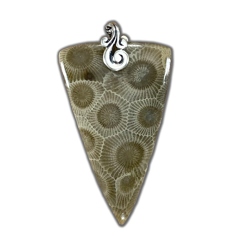 Petoskey Stone Pendant Necklace