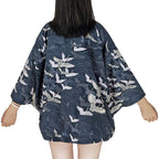 ZooBoo Women Japanese Kimono Cardigan - Harajuku Bathrobe Cardigan Sunscreen Clothes Pajamas Knitting Coat