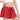 HASMES Girls Butterfly Shorts Teen Flowy Athletic Shorts for Running Dance Cheer 5-14Y Red