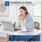 SEALY Electric Blanket Heated Throw 50"x60" Soft Double Sherpa Super Cozy with 6 Fast Heating Levels & 2-10 Hours Auto-Off, Over-Heat Protection, Machine Washable, Charcoal