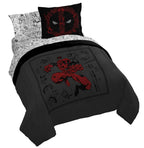 Jay Franco Minecraft Creeper Queen Comforter Set - 7 Piece Gamer Bedding Includes Sheet Set & Pillow Covers - Super Soft Checkered Bedding