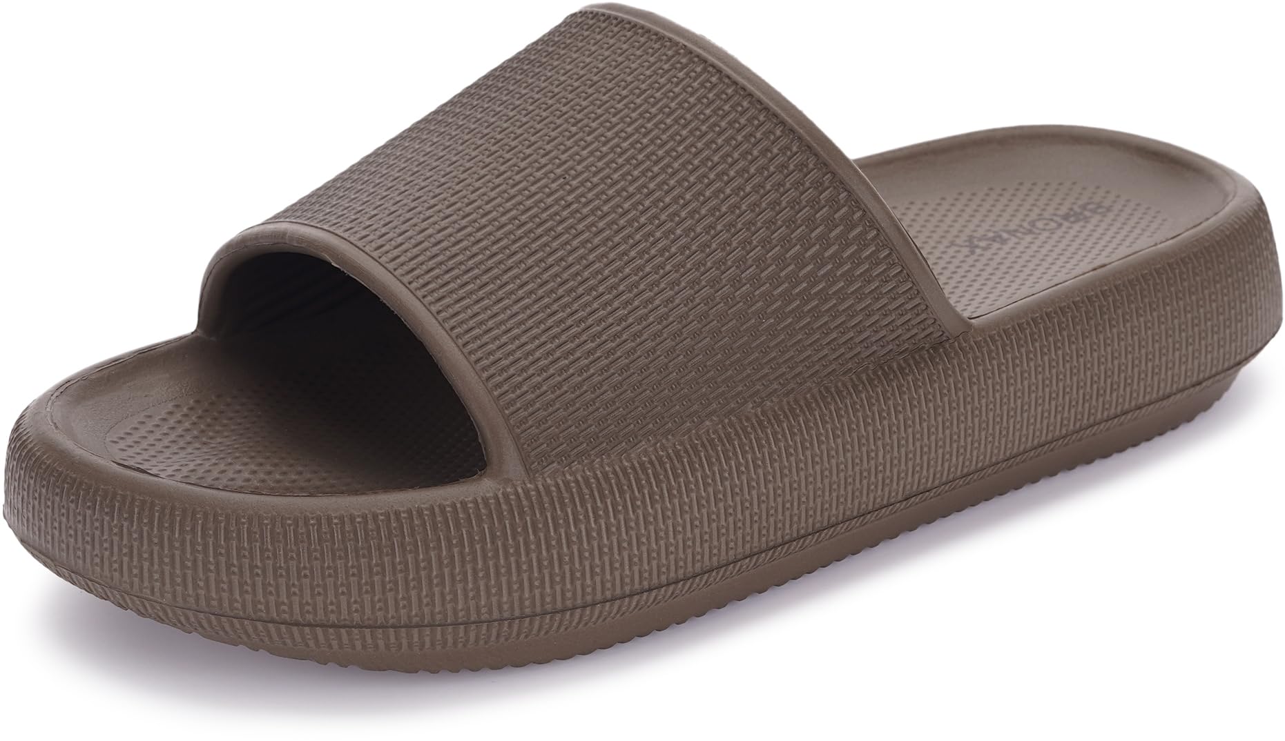 BRONAX Pillow Slippers for Women and Men | House Slides Shower Sandals | Cushioned Thick Sole