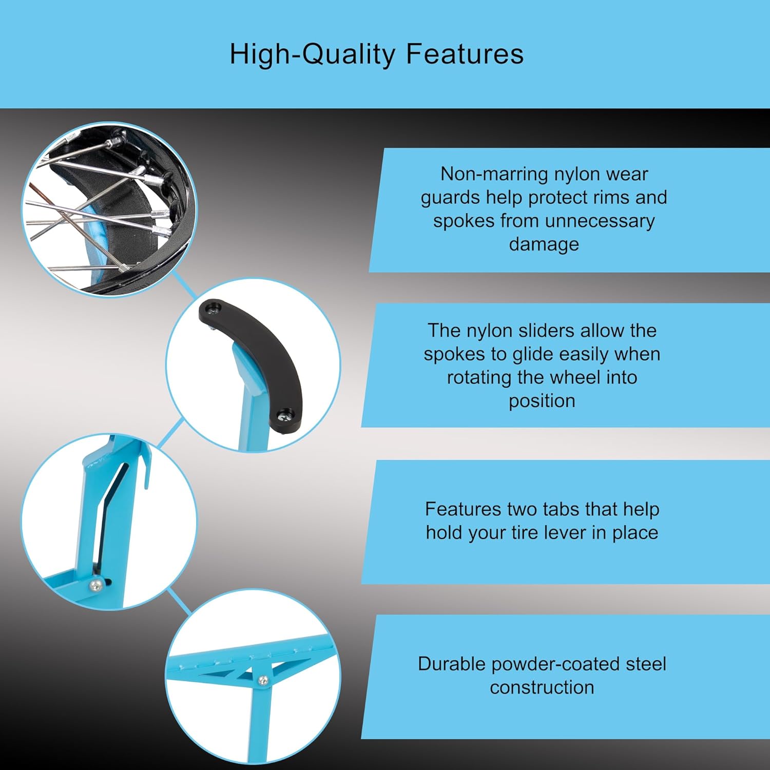 Neutron Speed Pro Dirt Bike and Dual Sport Tire Changer/Bead Breaker/Mousse Changer/Suitable for Tubes