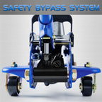 Tonda Floor Jack, Hydraulic Portable Car Jack, 2 Ton (3,800 lb) Capacity, Blue