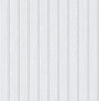 Décor Direct "Petaluma, Beadboard 18' x 20.5"" Peel & Stick Wallpaper Roll, Off-White